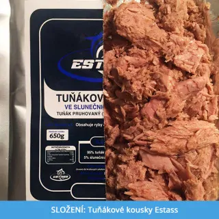 Tuňákové kousky ve slunečnicovém oleji 650g 