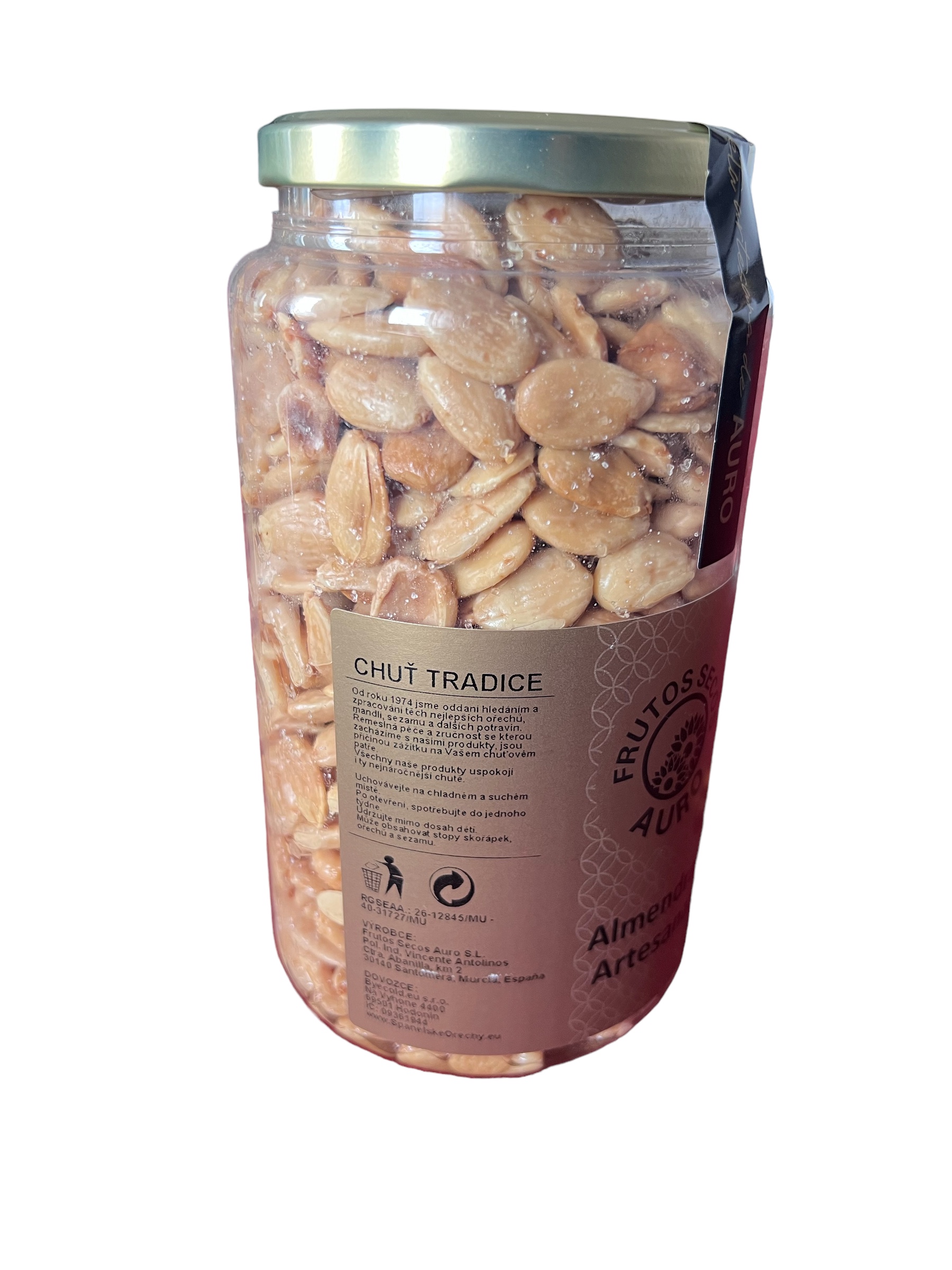 Mandle pražené solené 950g