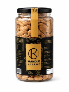 Mandle pražené solené 950g