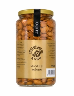 Mandle pražené solené 950g