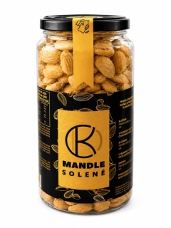 Mandle pražené solené 440g